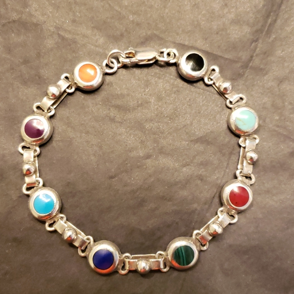 925 Sterling Silver Mexican bracelet
